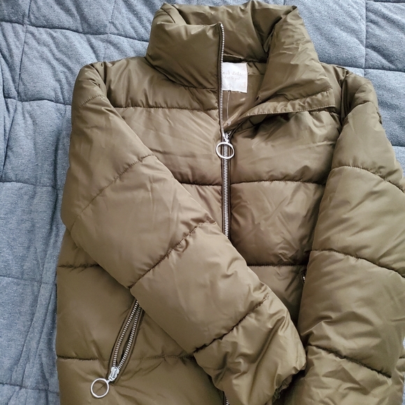 Altard state olive puffer jacket - Picture 3 of 7
